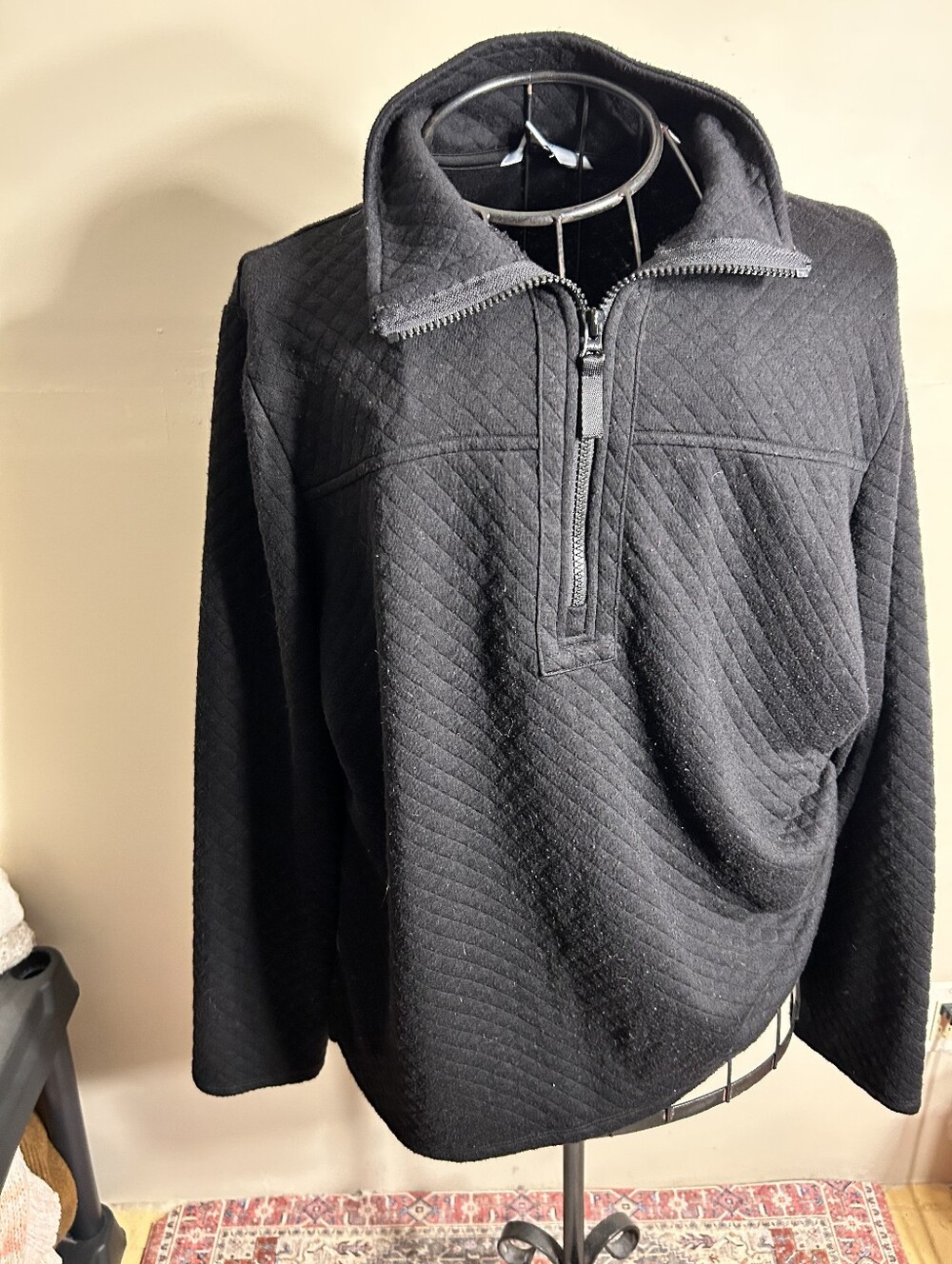 size extra large womens outdoor wear sweatshirt shirt back